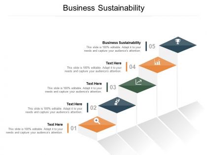 Business sustainability ppt powerpoint presentation styles sample cpb