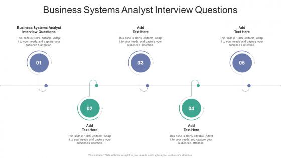 Business Systems Analyst Interview Questions In Powerpoint And Google Slides Cpb