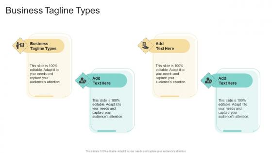 Business Tagline Types In Powerpoint And Google Slides Cpb
