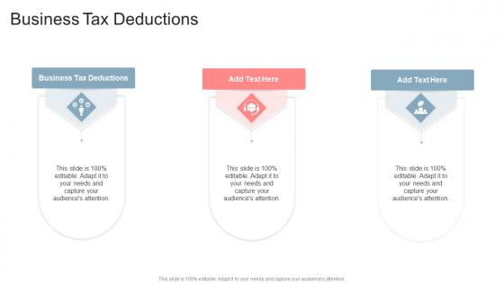 Business Tax Deductions In Powerpoint And Google Slides Cpb