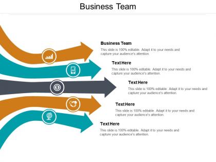 Business team ppt powerpoint presentation outline influencers cpb