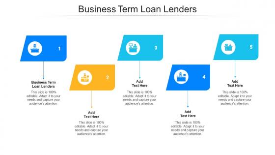 Business Term Loan Lenders Ppt Powerpoint Presentation Model Grid Cpb