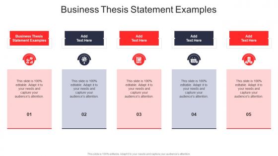 Business Thesis Statement Examples In Powerpoint And Google Slides Cpb