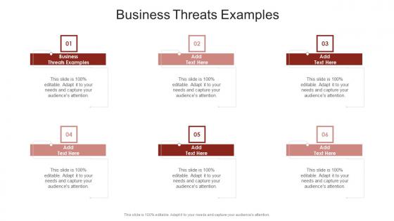 Business Threats Examples In Powerpoint And Google Slides Cpb