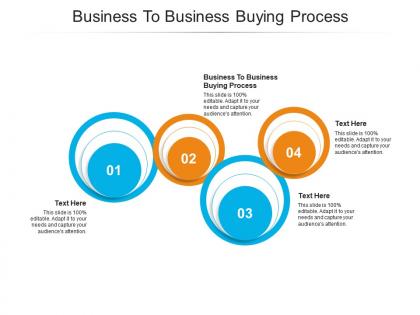 Business to business buying process ppt powerpoint presentation professional cpb