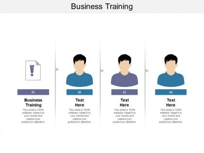 Business training ppt powerpoint presentation professional layout ideas cpb