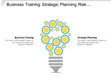Business training strategic planning risk management dashboard business management cpb