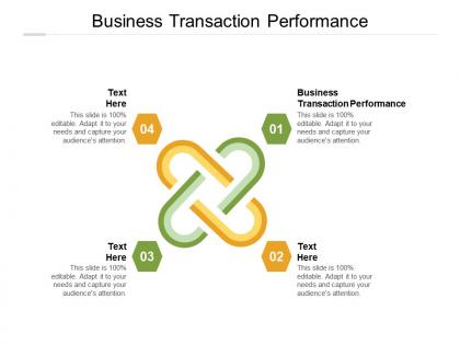 Business transaction performance ppt powerpoint presentation gallery portrait cpb