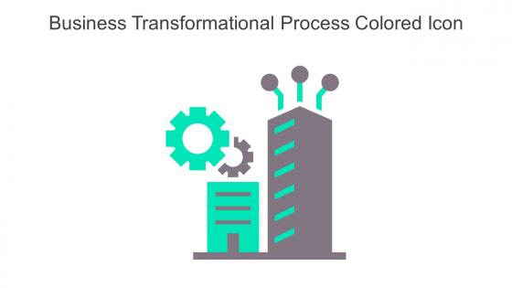 Business Transformational Process Colored Icon In Powerpoint Pptx Png And Editable Eps Format