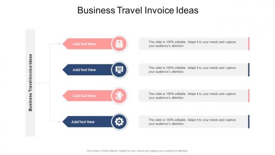 Business Travel Invoice Ideas In Powerpoint And Google Slides Cpb