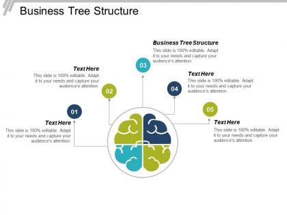 Business tree structure ppt powerpoint presentation infographic template diagrams cpb