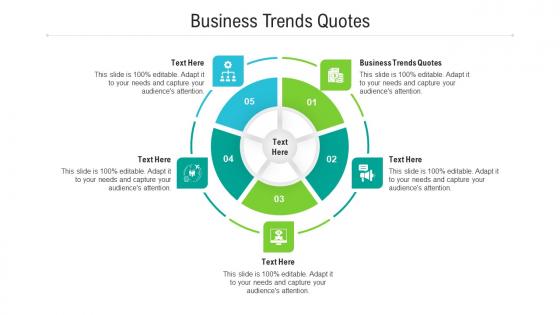 Business trends quotes ppt powerpoint presentation summary graphics template cpb