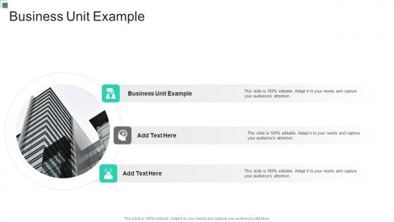 Business Unit Example In Powerpoint And Google Slides Cpb