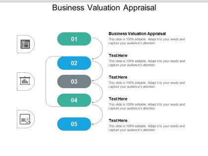 Business valuation appraisal ppt powerpoint presentation portfolio design ideas cpb