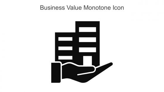 Business Value Monotone Icon In Powerpoint Pptx Png And Editable Eps Format