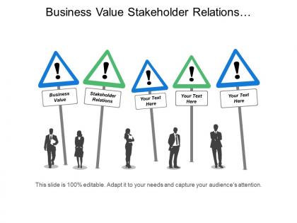 Business value stakeholder relations organizational design