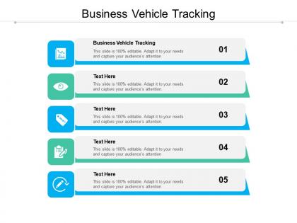 Business vehicle tracking ppt powerpoint presentation designs download cpb