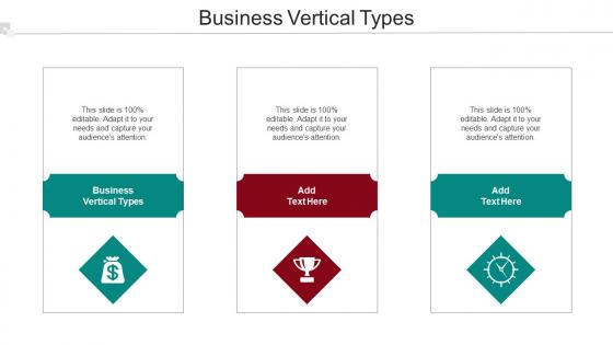 Business Vertical Types Ppt Powerpoint Presentation Slides File Formats Cpb
