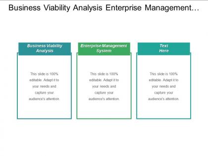 Business viability analysis enterprise management system interpersonal skills development cpb