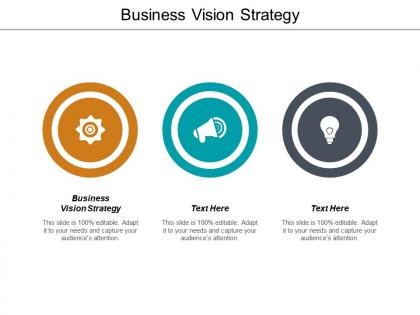 Business vision strategy ppt powerpoint presentation file aids cpb