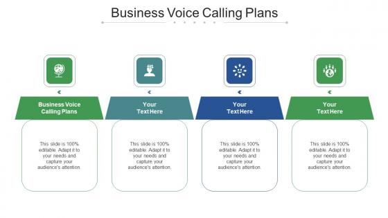 Business voice calling plans ppt powerpoint presentation gallery outline cpb
