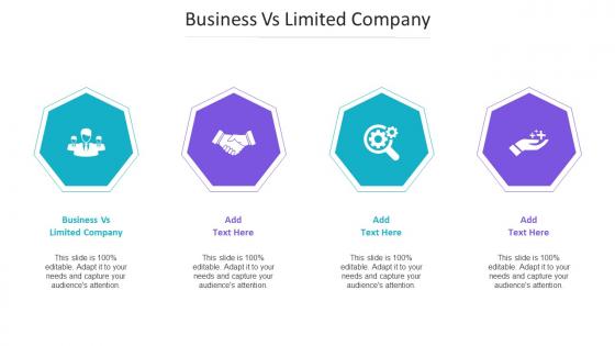 Business Vs Limited Company Ppt Powerpoint Presentation Summary Cpb