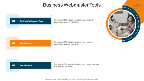 Business Webmaster Tools In Powerpoint And Google Slides Cpb