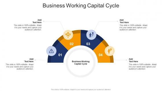 Business Working Capital Cycle In Powerpoint And Google Slides Cpb