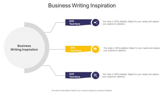 Business Writing Inspiration In Powerpoint And Google Slides Cpb