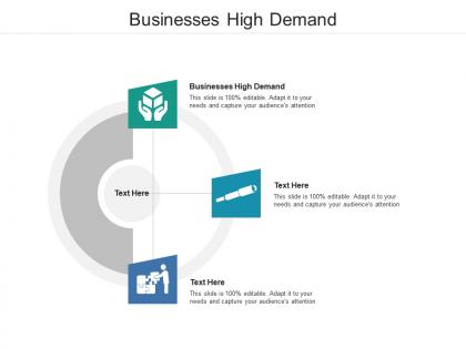 Businesses high demand ppt powerpoint presentation pictures clipart cpb