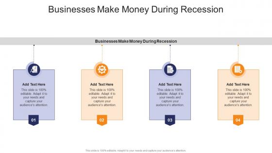 Businesses Make Money During Recession In Powerpoint And Google Slides Cpb