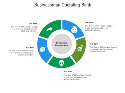 Businessman operating bank ppt powerpoint presentation portfolio example cpb