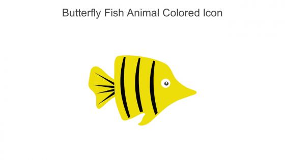 Butterfly Fish Animal Colored Icon In Powerpoint Pptx Png And Editable Eps Format