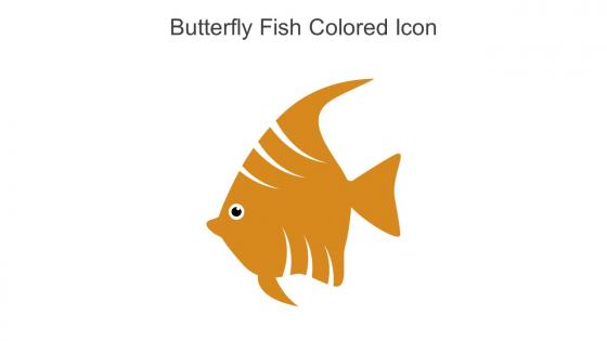 Butterfly Fish Colored Icon In Powerpoint Pptx Png And Editable Eps Format