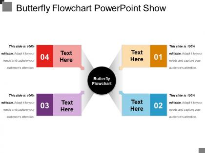 Butterfly flowchart powerpoint show