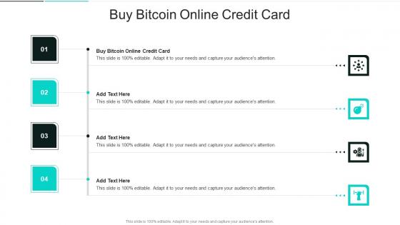 Buy Bitcoin Online Credit Card In Powerpoint And Google Slides Cpb