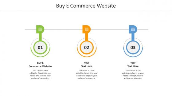 Buy e commerce website ppt powerpoint presentation outline background images cpb