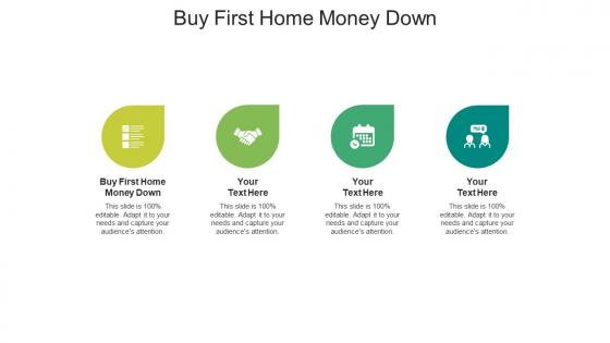 Buy first home money down ppt powerpoint presentation inspiration graphics download cpb