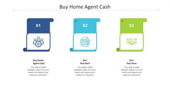 Buy home agent cash ppt powerpoint presentation ideas slideshow cpb