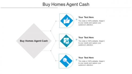 Buy homes agent cash ppt powerpoint presentation show smartart cpb