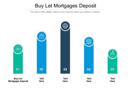 Buy let mortgages deposit ppt powerpoint presentation icon master slide cpb