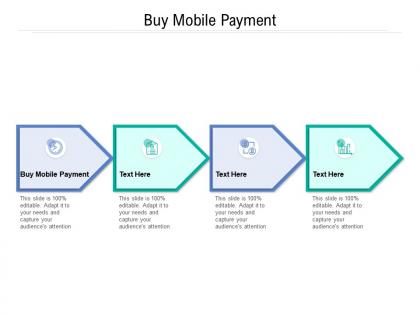 Buy mobile payment ppt powerpoint presentation show topics cpb