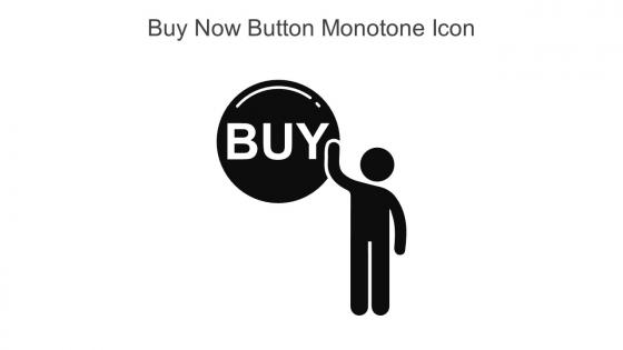 Buy Now Button Monotone Icon In Powerpoint Pptx Png And Editable Eps Format