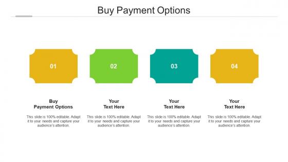 Buy payment options ppt powerpoint presentation summary slides cpb