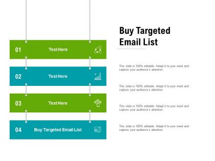 Buy targeted email list ppt powerpoint presentation infographics guide cpb