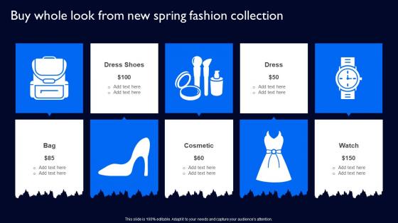 Buy Whole Look From New Spring Fashion Collection Complete Guide To Launch Strategy SS V