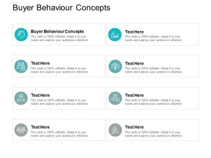 Buyer behaviour concepts ppt powerpoint presentation portfolio example topics cpb