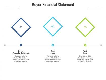 Buyer financial statement ppt powerpoint presentation slides styles cpb