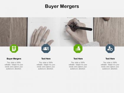 Buyer mergers ppt powerpoint presentation styles graphic tips cpb