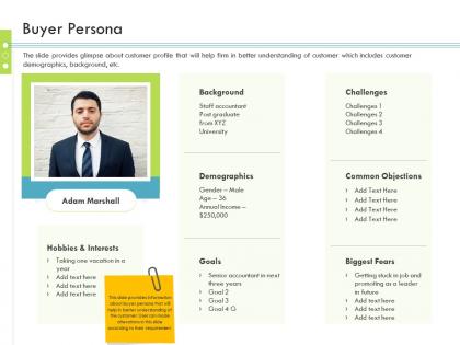 Buyer persona firm guidebook ppt themes